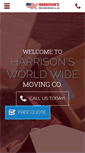 Mobile Screenshot of harrisonsmoving.com
